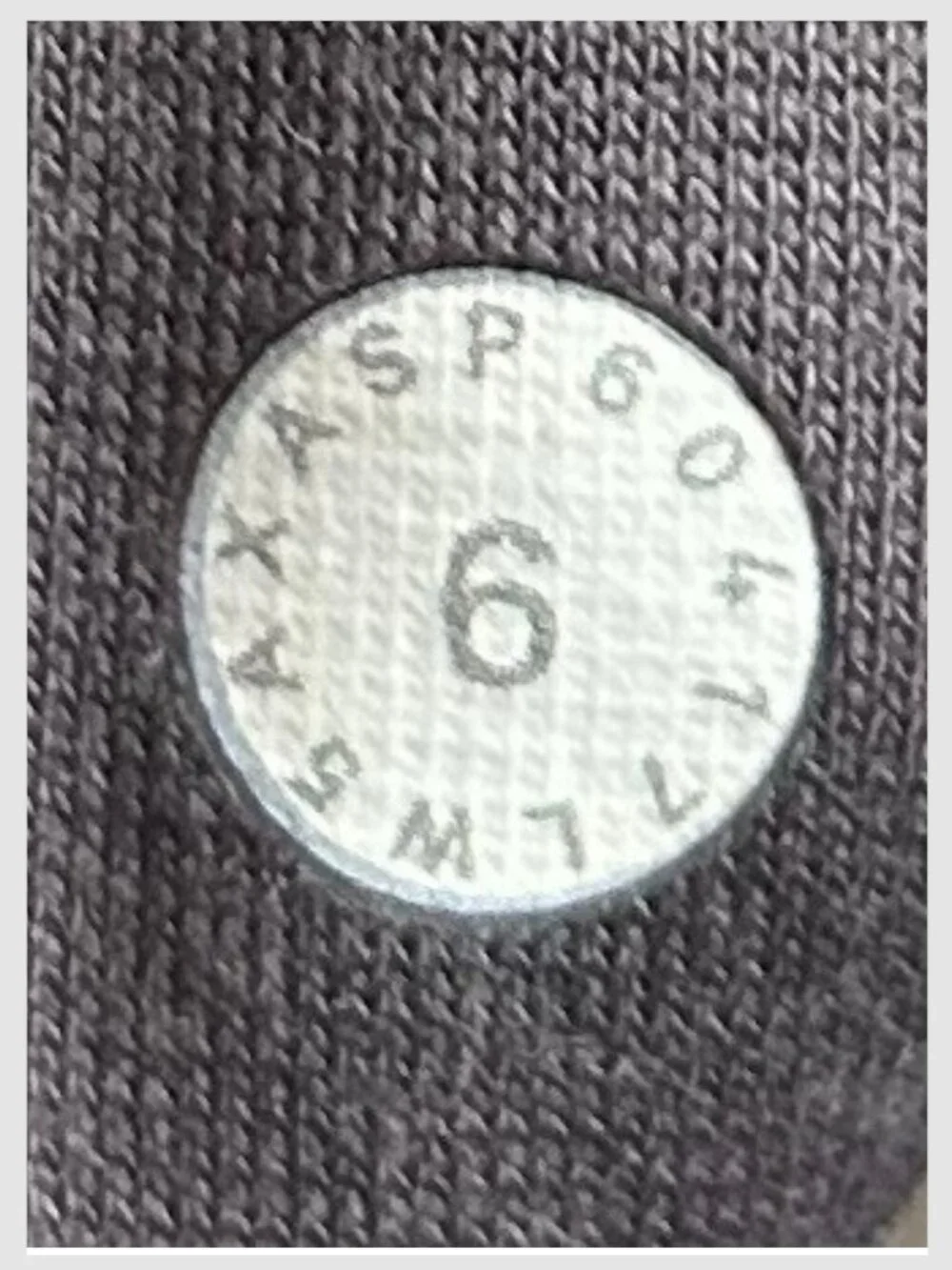 Lululemon Tied To It 7/8 Leggings Heathered Black High Rise S 6